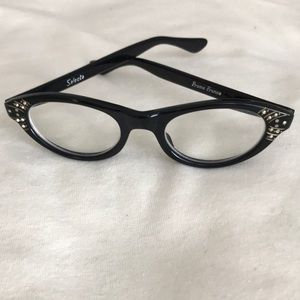 Vintage glasses with Rhinestones